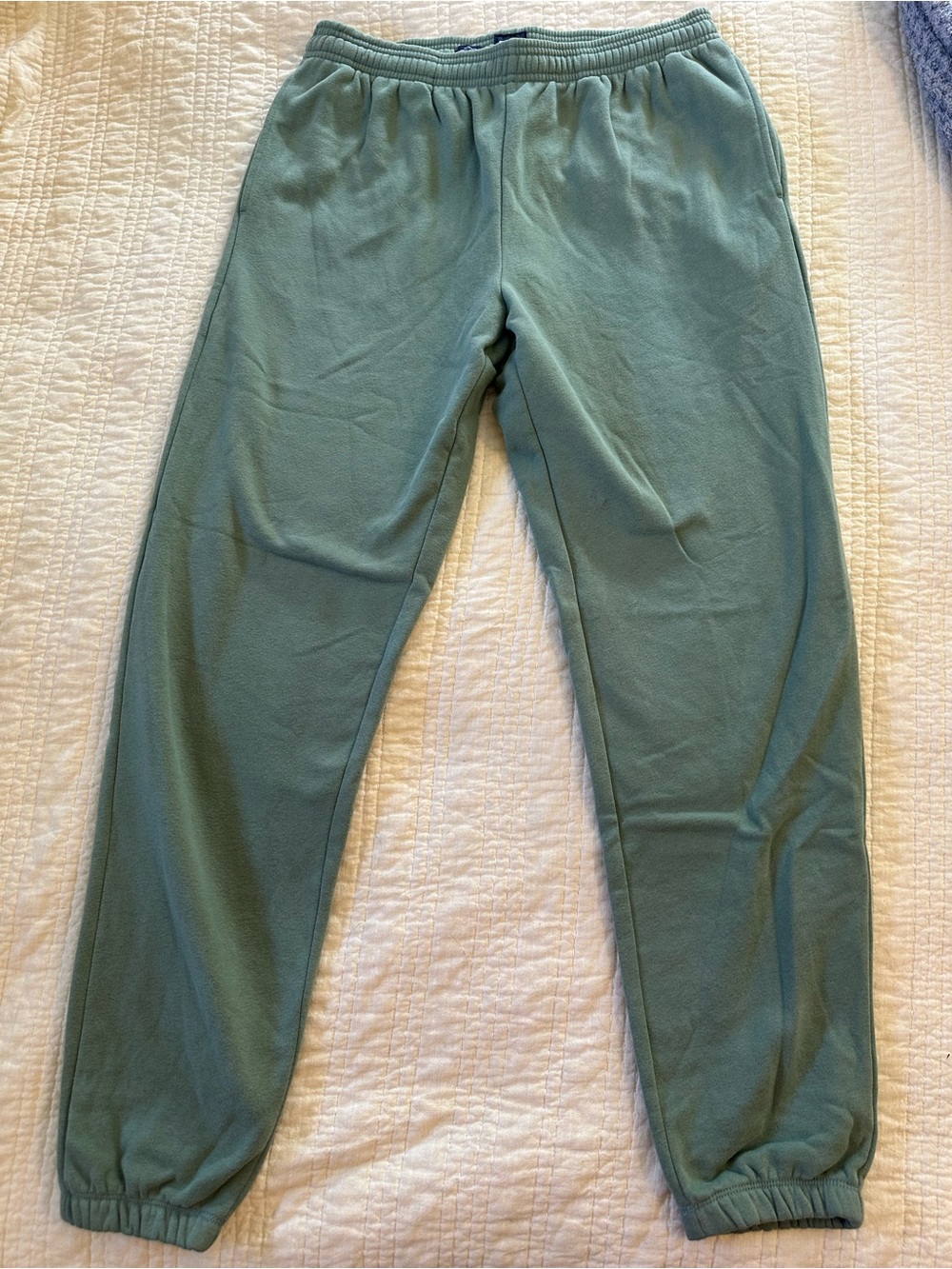 GAP Sage Green Women’s Medium Tall Fleece Joggers